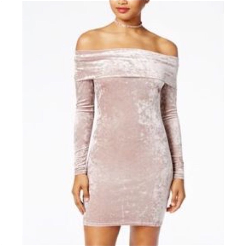Material Girl sexy velvet dress